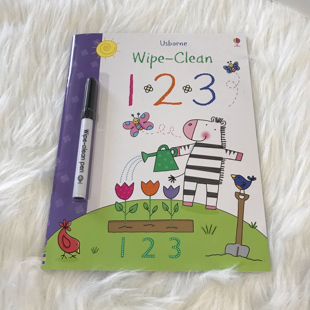 Usborne Wipe-Clean 123 Activity Book